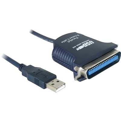 USB TO PARALLEL CENTRONICS PRINTER CABLE