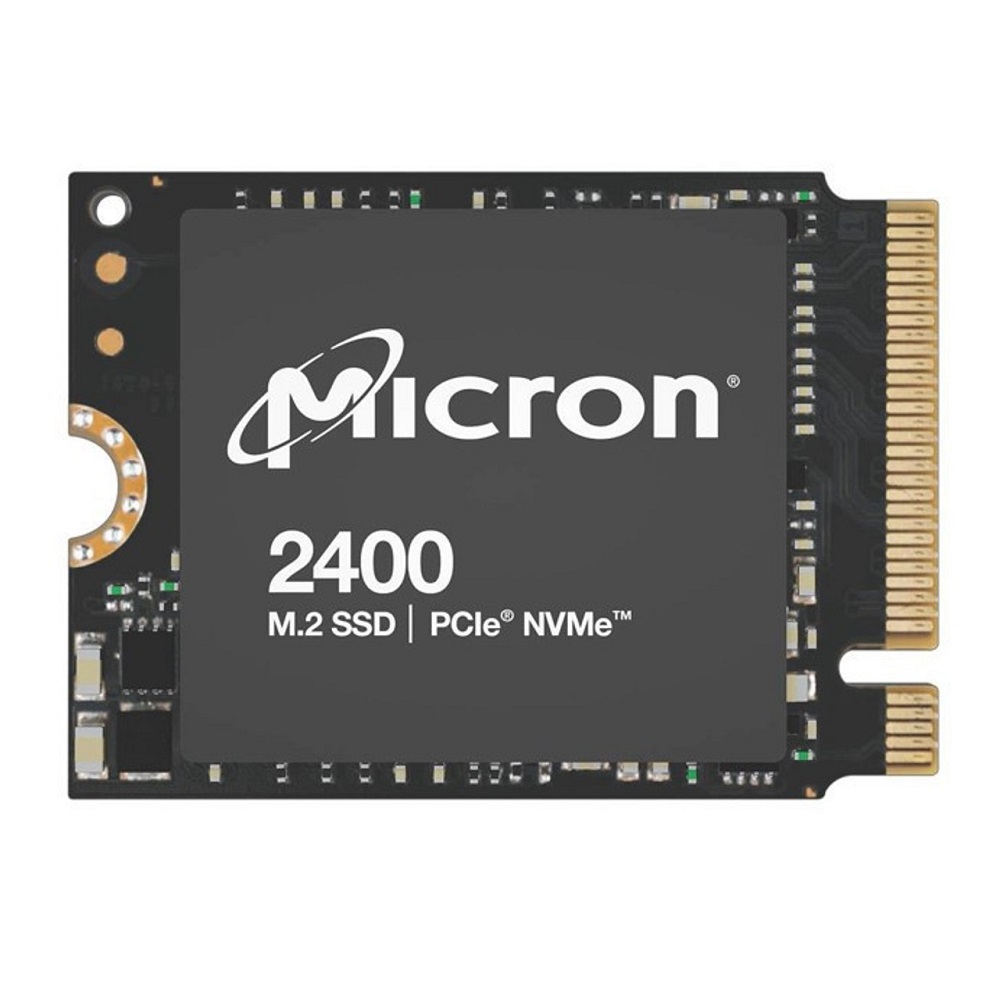 Micron/Crucial 2400 512GB M.2 2230 NVMe SSD 4200/1800 MB/s 400K/400K 150TBW 2M MTTF AES 256-bit for Lenovo Legion Go Valve Steam Deck Asus Rog Ally