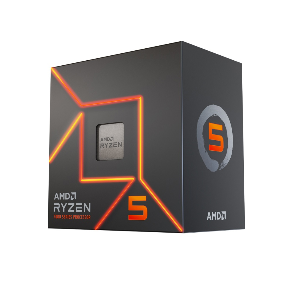 AMD Ryzen 5 7600 100-100001015BOX 6 Cores CPU Radeon VGA