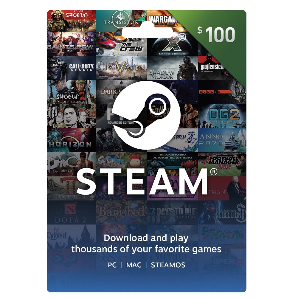 $100 Steam Code Only with qualifying item purchase