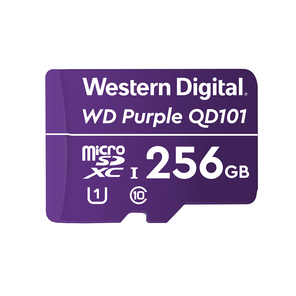WD 256GB Purple microSD - WDD256G1P0C
