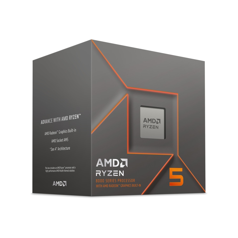 AMD Ryzen 5 8500G CPU 100-100000931BOX 6 Cores Radeon VGA 