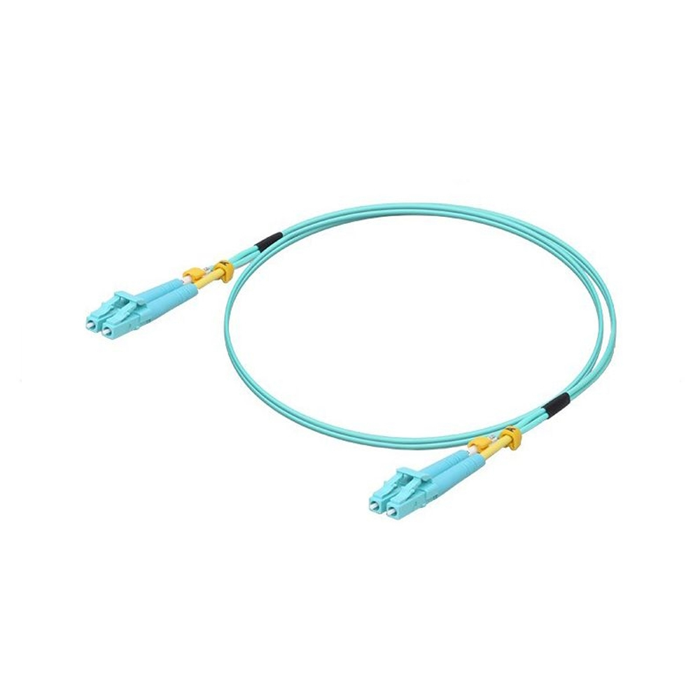 Ubiquiti MultiMode 10 Gbps OM3 Duplex LC Cable, 0.5m Length, Single Unit,10 Gbps Throughput, LC-LC Connector, Incl 2Yr Warr