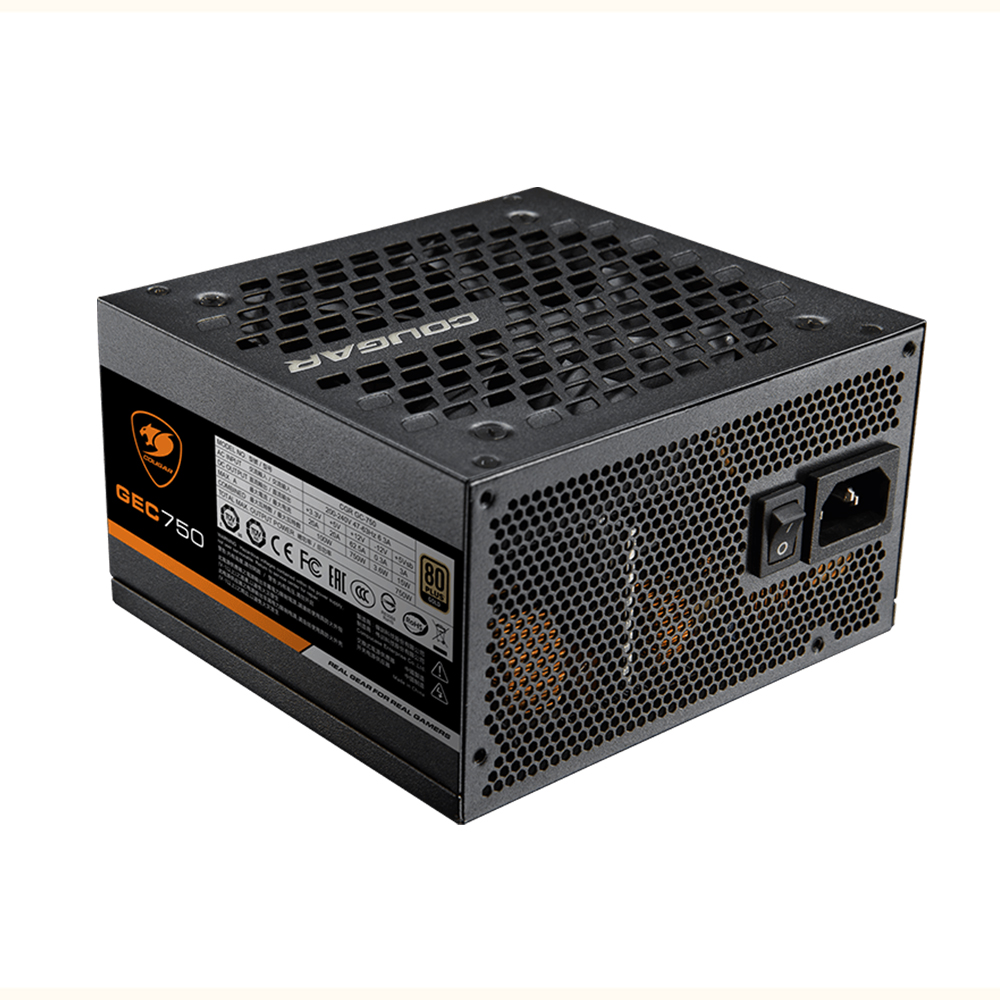 Cougar GEC750 750W CGR GC-750 80+ Gold power supply