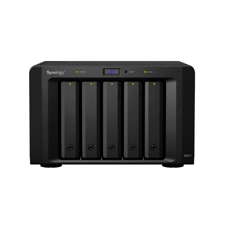 Synology Expansion Unit DX517 5-Bay 3.5" Diskless Expansion NAS ( Compatible with Selected models)