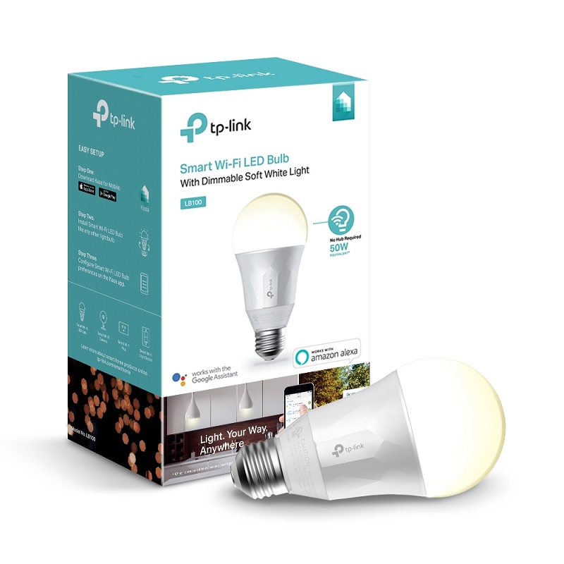 TP-Link LB100 Smart Wifi dimmable LED Bulb