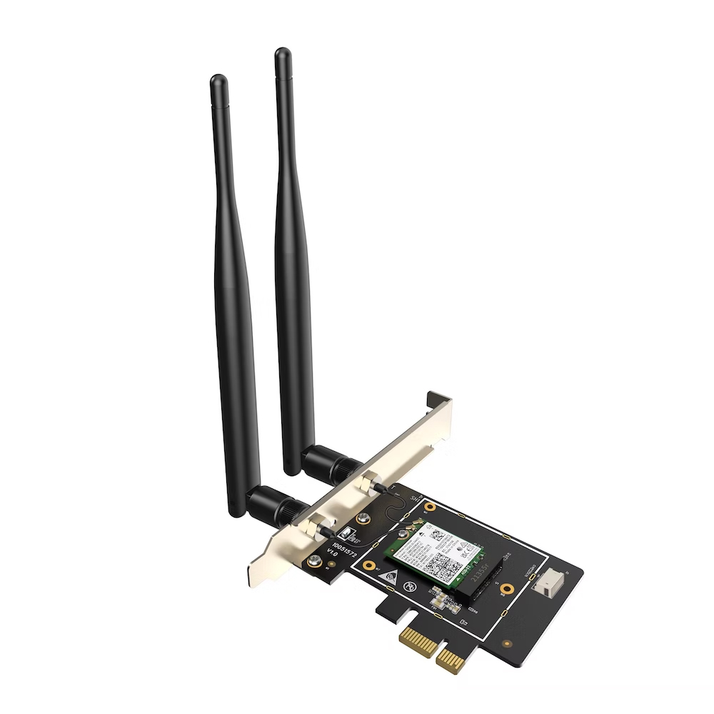 Tenda E33 AX5400 Dual-band Wi-Fi 6E Bluetooth 5.2 PCIe adapt