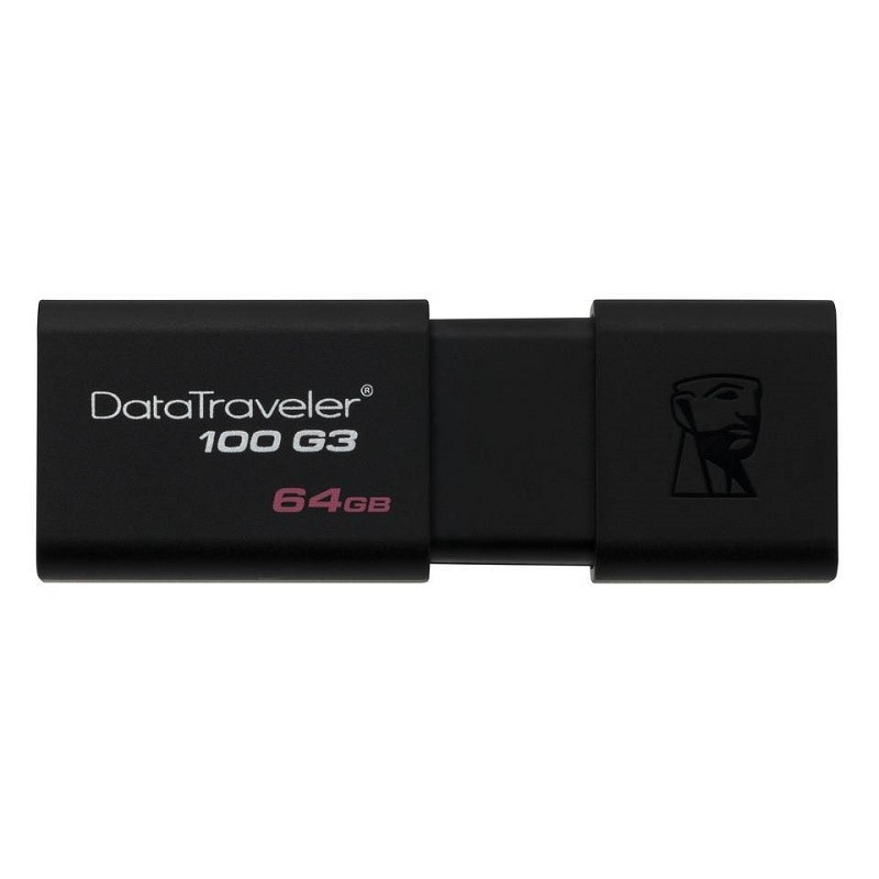 KINGSTON 64GB USB 3.0 DataTraveler 100G3 DT100G3/64GB