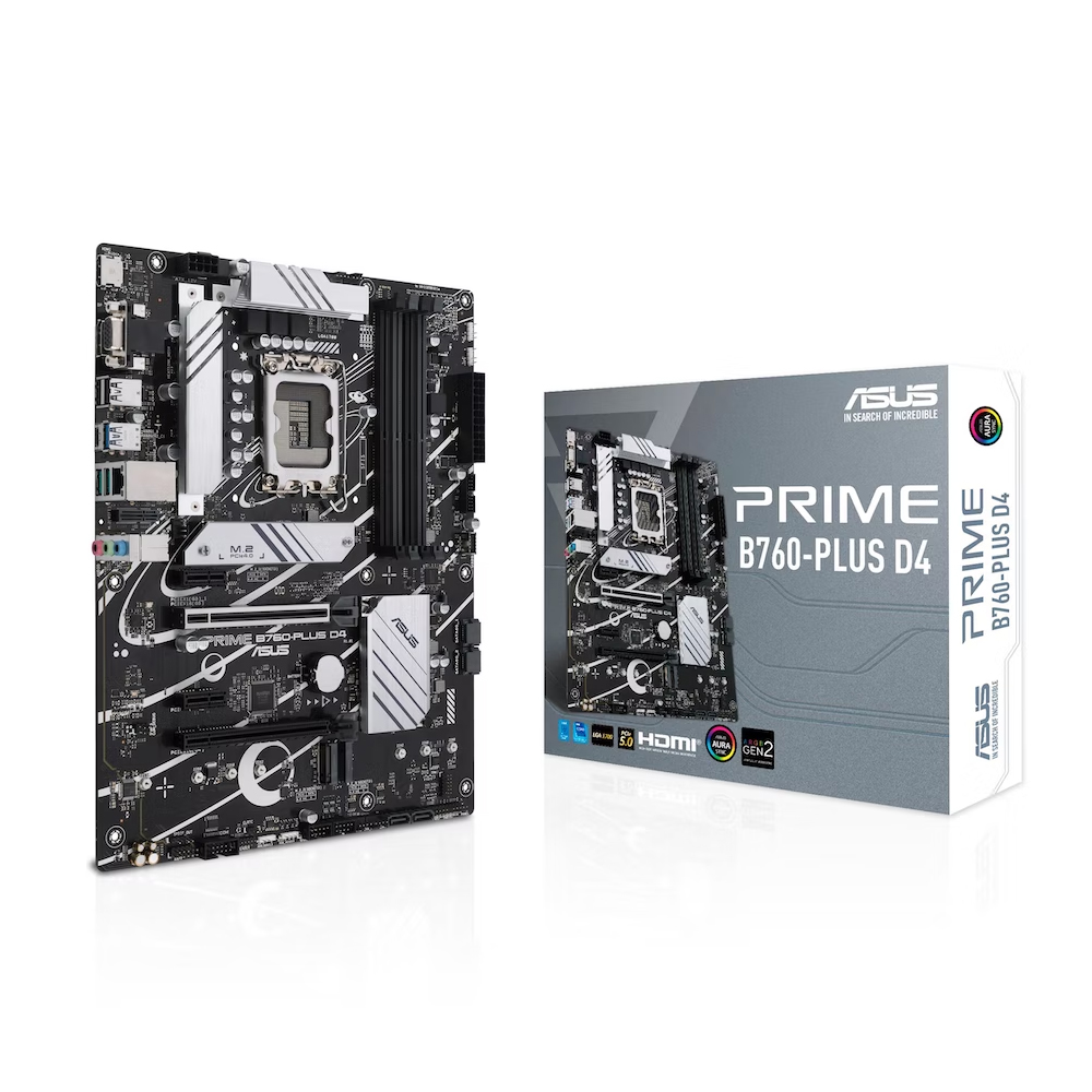 Asus PRIME B760-PLUS D4 B760 ATX motherboard