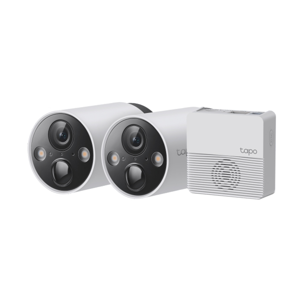 TP-LINK TAPO C420S2 SMART WIRE-FREE SECURITY CAMERA SYSTEM, 2-CAMERA SYSTEM, 1YR WTY TAPO-C420S2