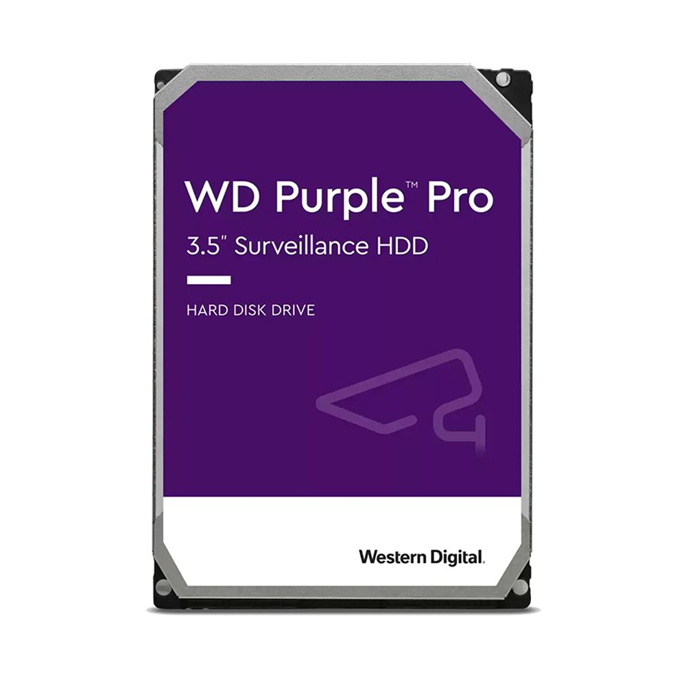 (LS) Western Digital WD Purple Pro 8TB 3.5' Surveillance HDD 7200RPM 256MB SATA3 245MB/s 550TBW 24x7 64 Cameras AV NVR DVR 2.5mil MTBF (LS> WD8002PURP