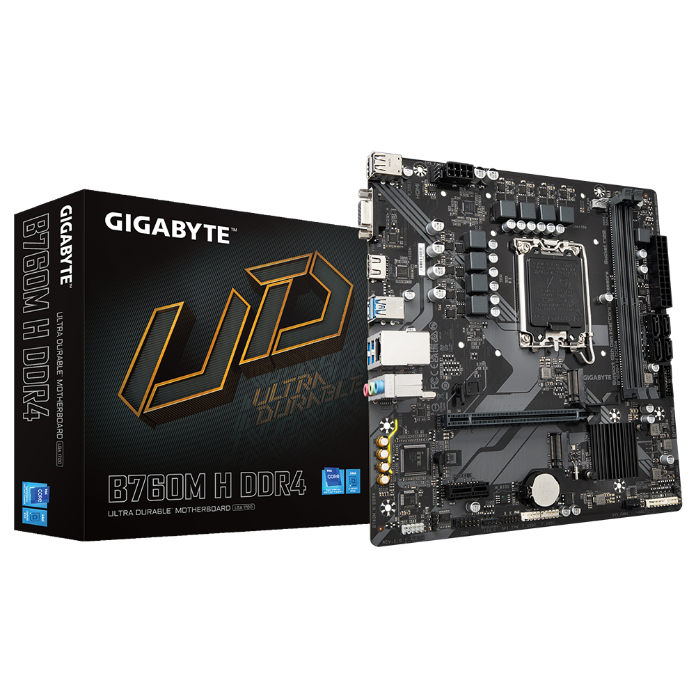 Gigabyte B760M-H-DDR4 mATX motherboard