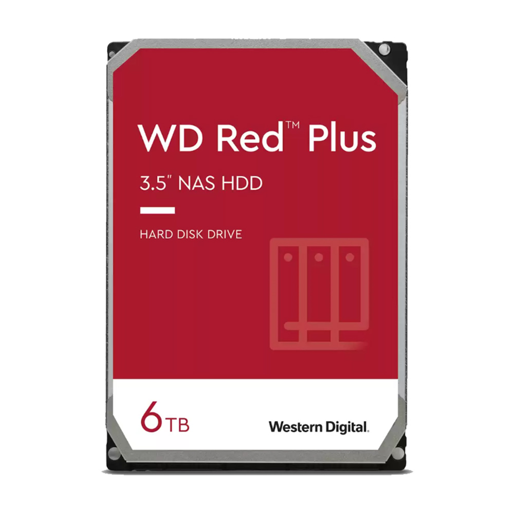 Western Digital WD WD60EFPX 6TB Red Plus 3.5" HDD