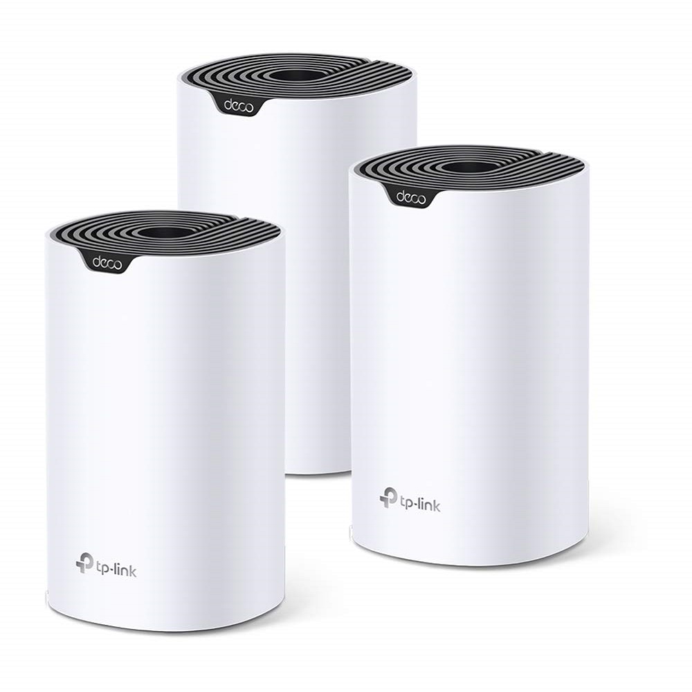 TP-LINK DECO S4 MESH WI-FI SYSTEM, AC1200, GbE(2), 3-PACK, 3YR WTY DECO-S4-3PK