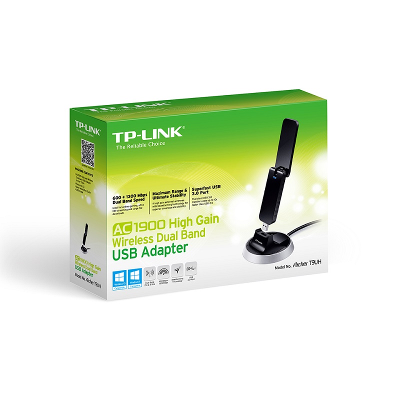 TP-Link Archer  T9UH AC1900 high gain dual band USB adapter