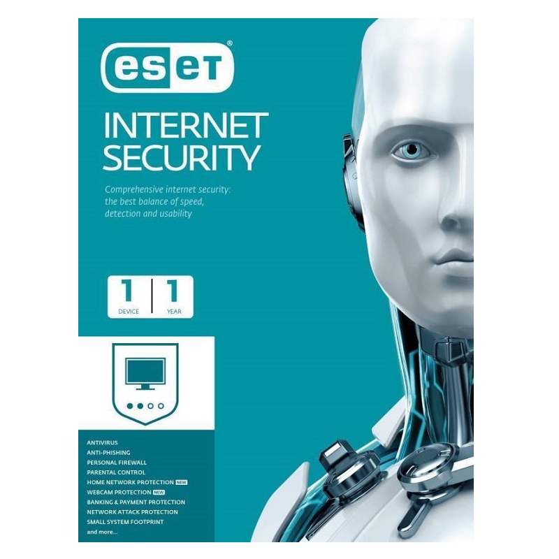 ESET Internet Security 1 Device 1 Year License Email