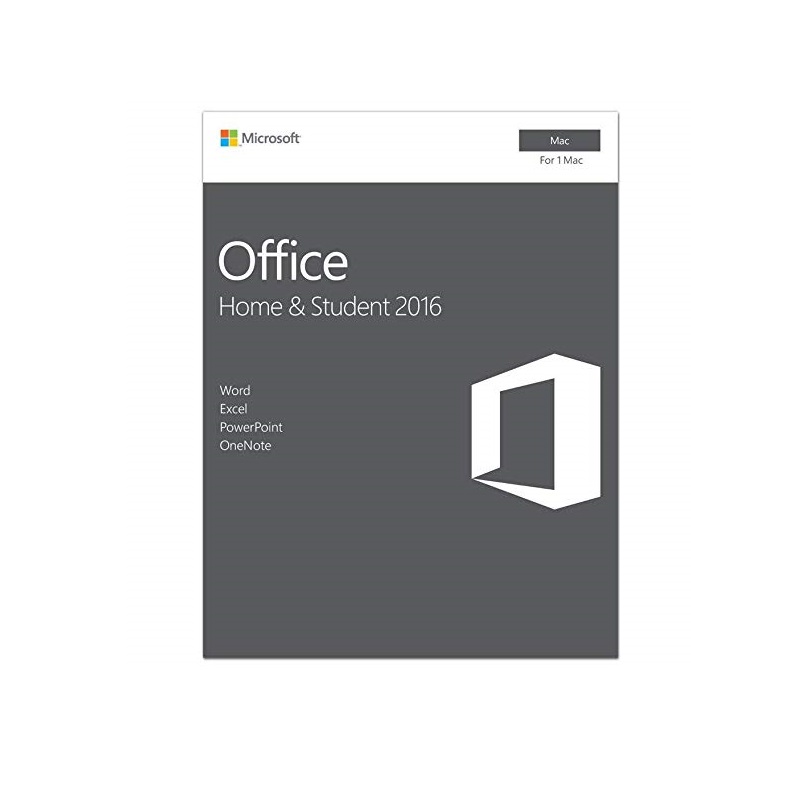 GZA-00984  MICROSOFT OFFICE * MAC * HOME AND STUDENT 2016