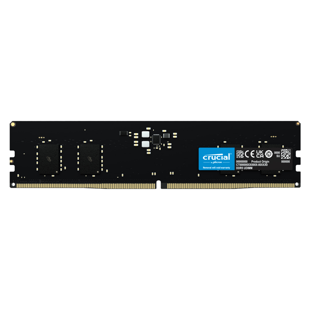 Crucial 8GB (1x8GB) DDR5 UDIMM 4800MHz CL40 Desktop PC Memory