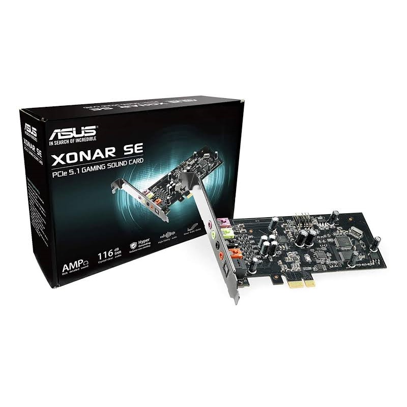 Asus XONAR SE PCIE 5.1 Sound Card