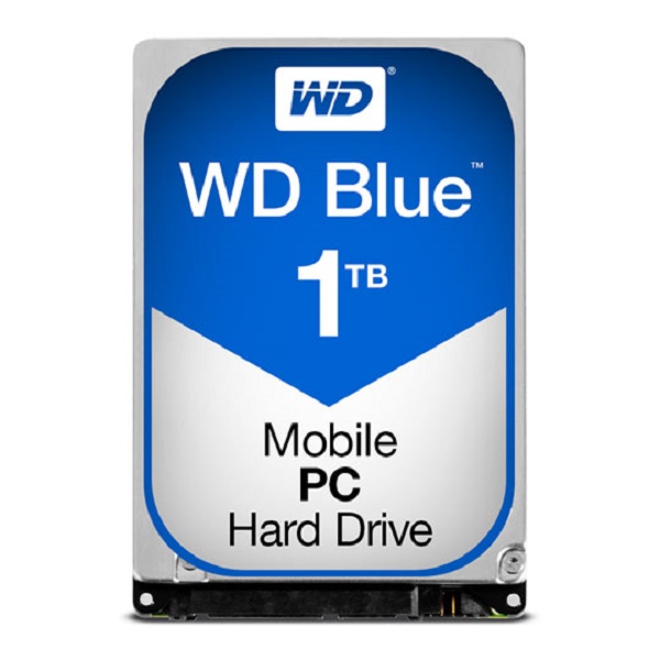 Western Digital WD Blue 1TB 2.5' HDD SATA 6Gb/s 5400RPM 128MB Cache SMR Tech 2yrs Wty