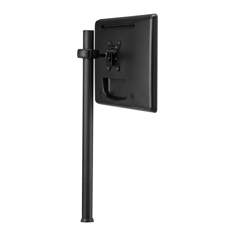 Atdec Spacedec Display Donut Pole 750mm Black - Single monitor or POS display mount - includes one QuickShift Donut