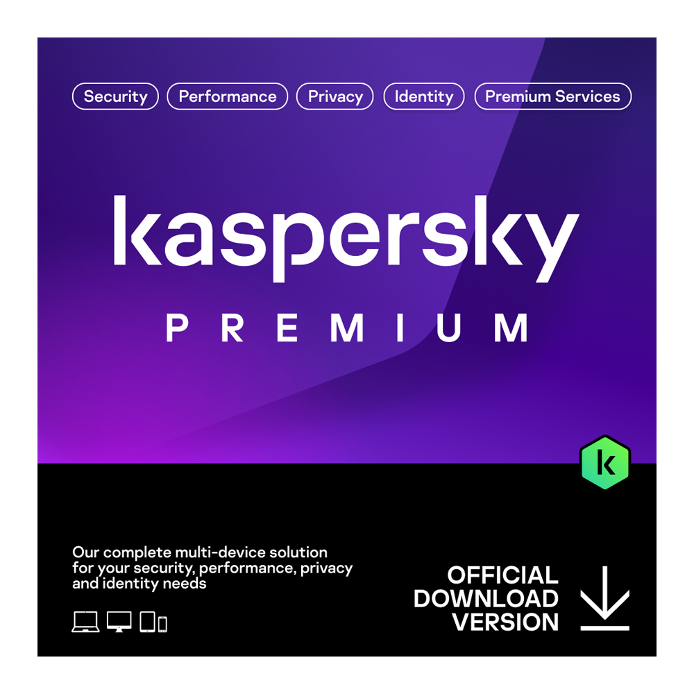 Kaspersky Premium 5 Device 1 Yr  Email (Rep Total Security)