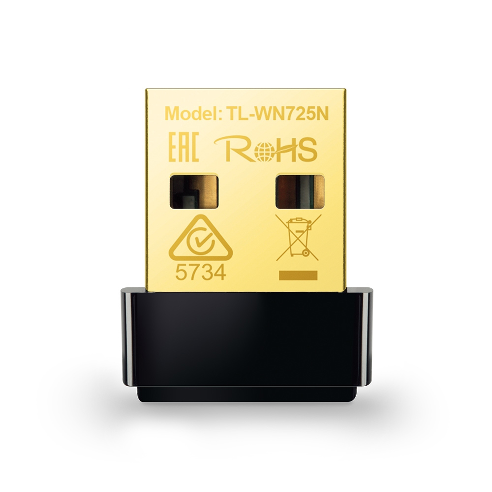 TP-LINK WIRELESS-N NANO USB ADAPTER, 150MBPS, 3YR WTY TL-WN725N