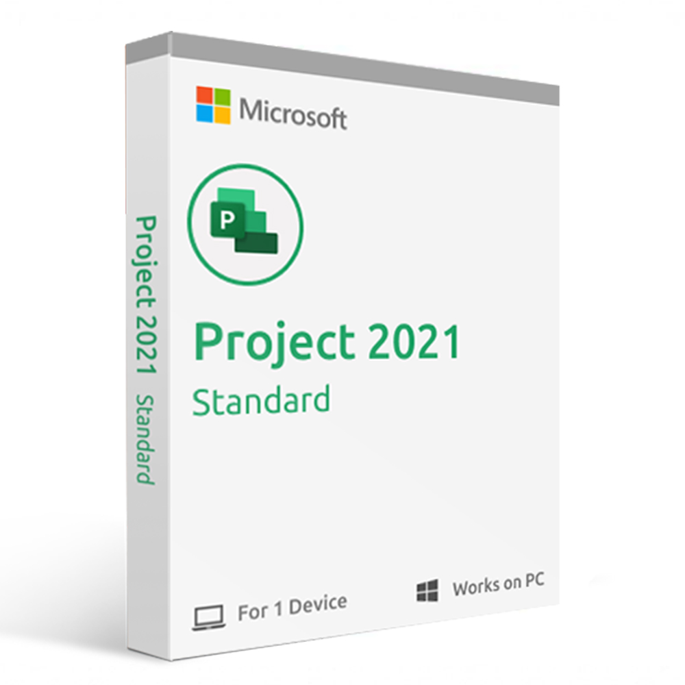 Microsoft Project Standard 2021 076-05905 Email Licence