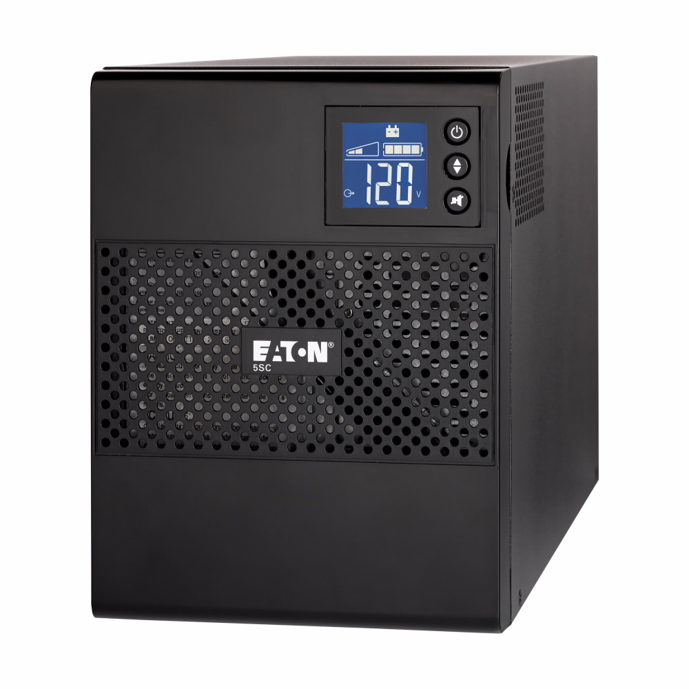 EATON Powerware 5SC 750VA / 525W Line Interactive Sine Wave Mini Tower UPS. Network based using IPP as a proxy.