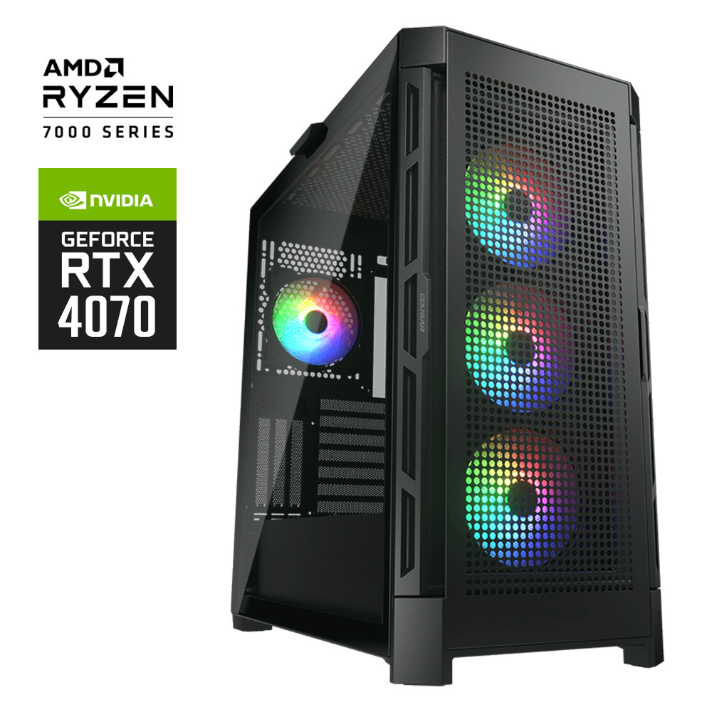 AMD Guardian Ryzen 5 7600X RTX4070 Gaming PC 32G 1TB