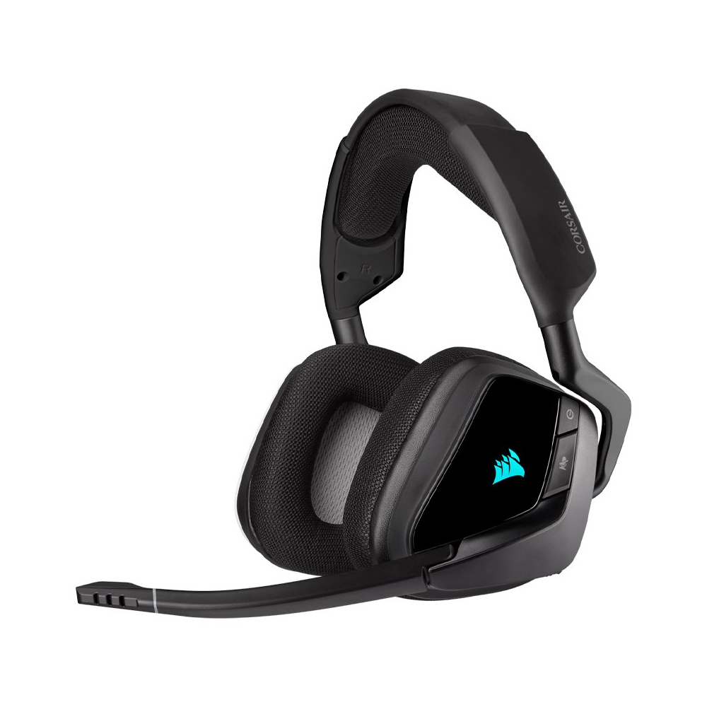 Corsair VOID Elite Carbon Black USB Wireless Premium Gaming Headset with 7.1 Audio. Headphone (LS) > HS80 WL