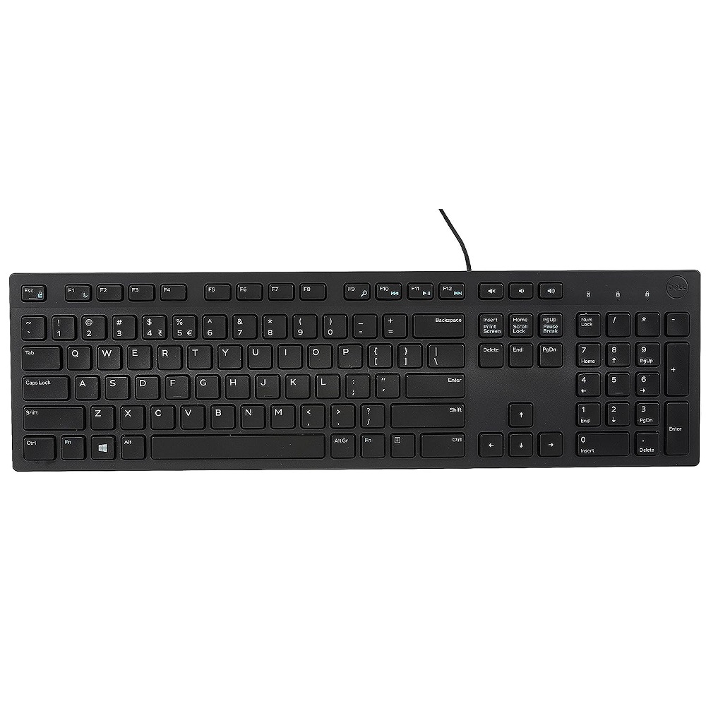 Dell KB216 Wired Multimedia Keyboard (Black)
