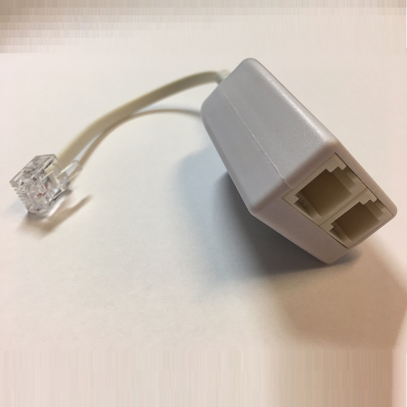ADSL2+ LINE FILTER (1 in 2 out)