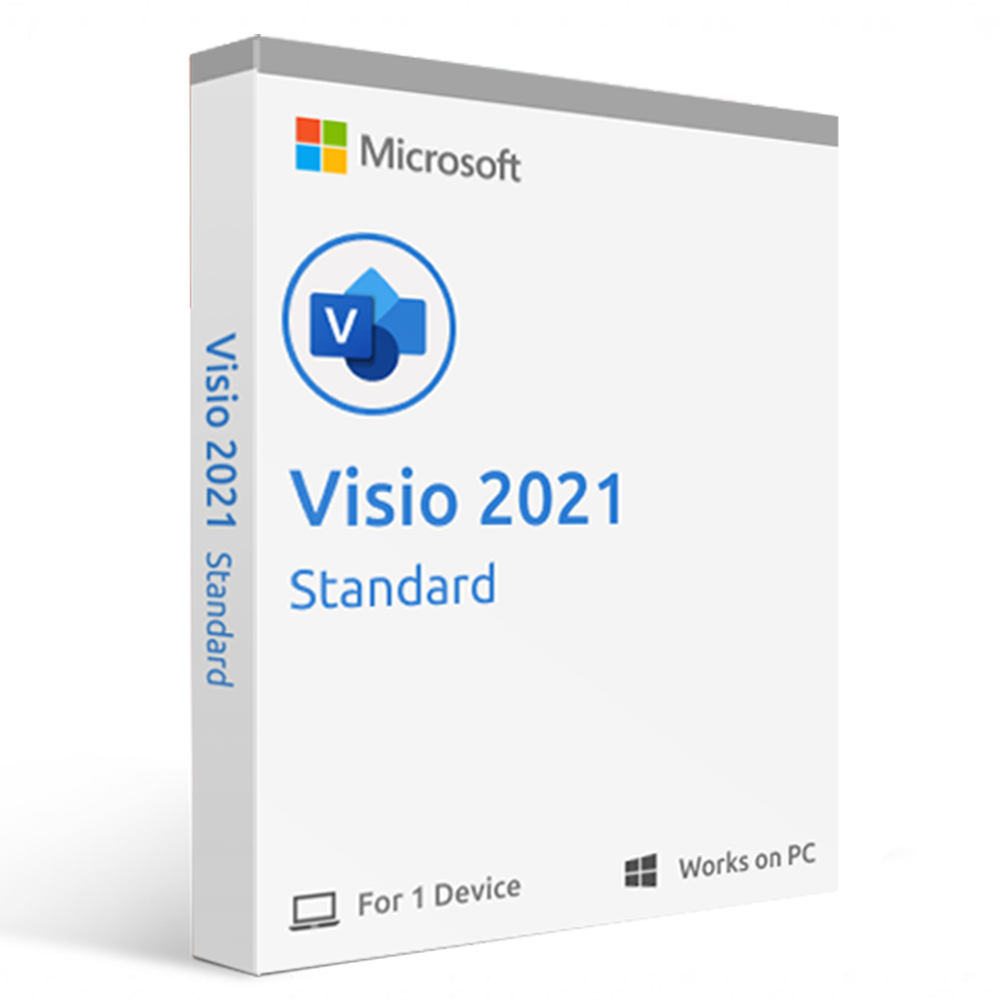 Microsoft Visio Standard 2021 D86-05942 Email licence