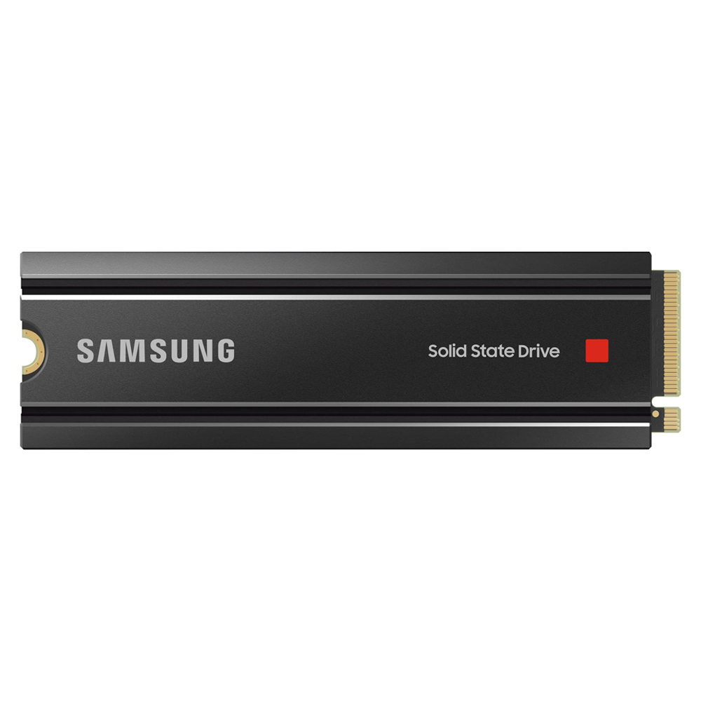 Samsung 980 Pro 2TB Gen4 NVMe SSD with Heatsink 7000MB/s 5100MB/s R/W 1000K/1000K IOPS 1200TBW 1.5M Hrs for PS5 5yrs Wty