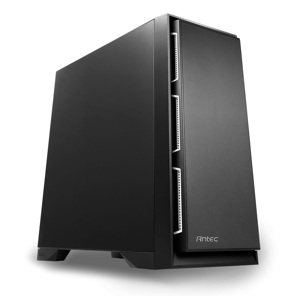 Antec P101 Silent ATX, E-ATX Case, 1x 5.25'Ext, 8x 3.5' HDD,  2x 2.5' SSD,  VGA up to 450mm, CPU Height 180mm. PSU 290mm. Two Years Warranty