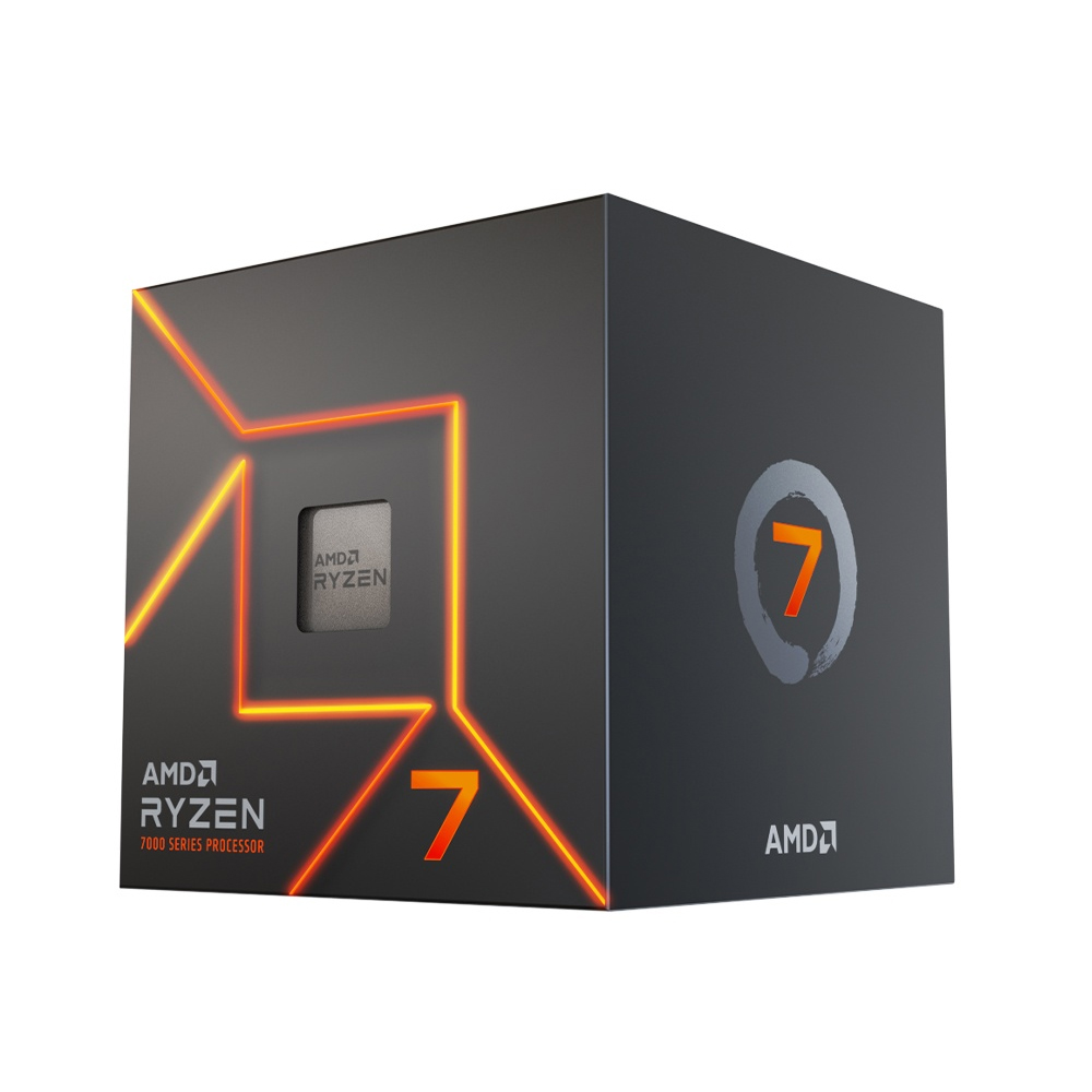 AMD Ryzen 7 7700 8 Cores CPU Radeon VGA Fan 65W