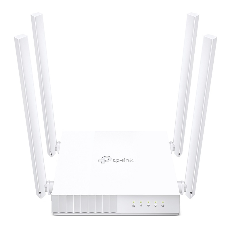 TP-LINK ARCHER C24 WIRELESS DUAL BAND ROUTER, AC750, ETH(4), ANT(4), 3YR WTY ARCHER-C24