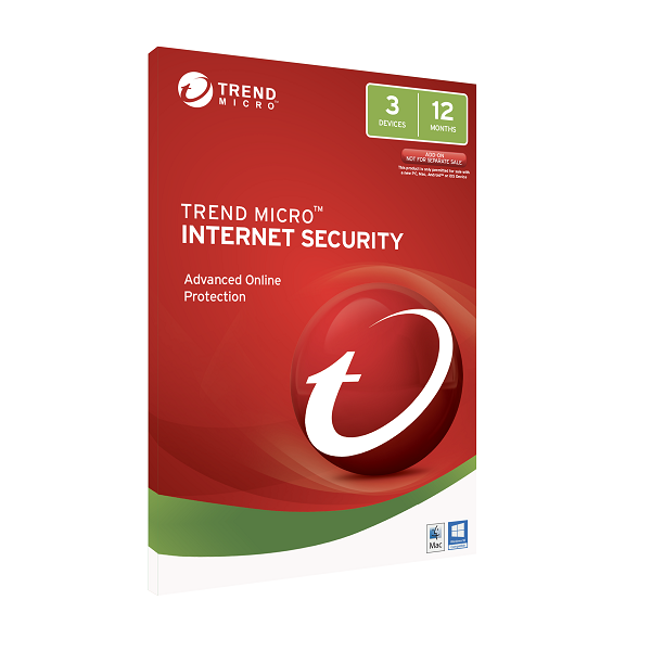 Trend Micro INTERNET SECURITY (OEM, 3 DEVICE, 1 Yr) CC Req