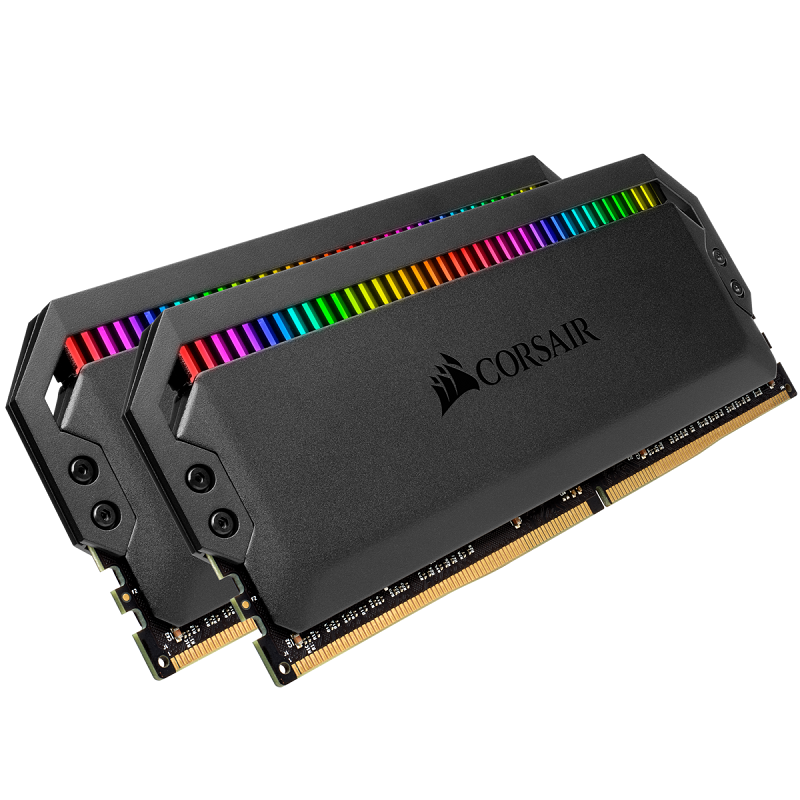 (LS) Corsair Dominator Platinum RGB 32GB (2x16GB) DDR4 3200MHz CL16 DIMM Unbuffered XMP 2.0 Black Heatspreader 1.35V