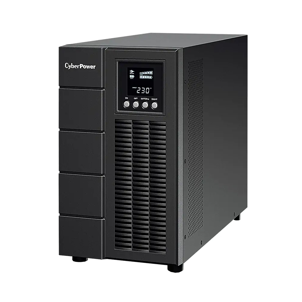 CyberPower Online Series 3000VA/2700W (15A)  Rack/Tower Online UPS -(OL3000ERTXL2U)- 2 Yrs Adv. Replacement 2 yr Int. battery