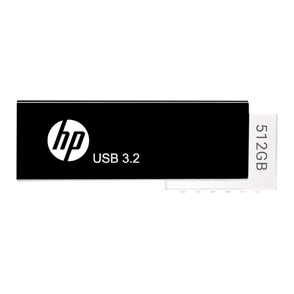 HP 718W 512GB USB 3.2 Flash Drive Push-Pull Design