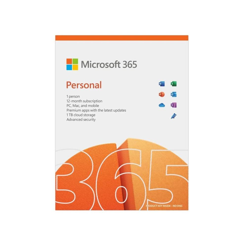 QQ2-01895 Microsoft 365 Personal Office 1 User 1 Year Box