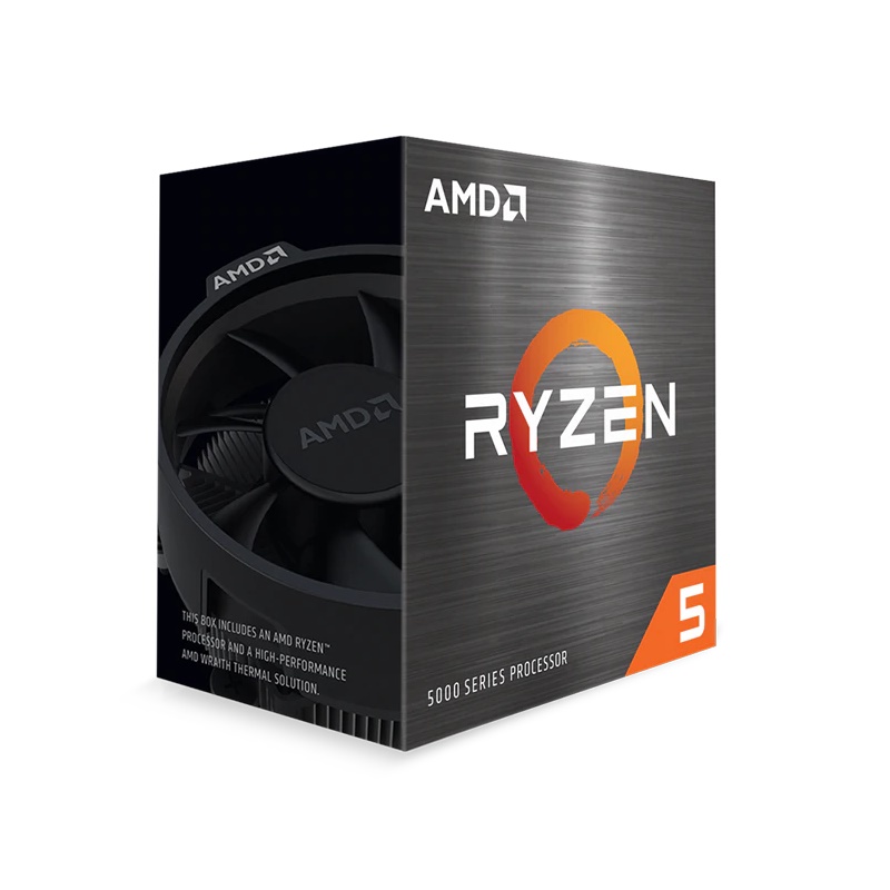 AMD Ryzen 5 5600X 100-100000065BOX CPU 6 Core 3.7 Ghz CPU